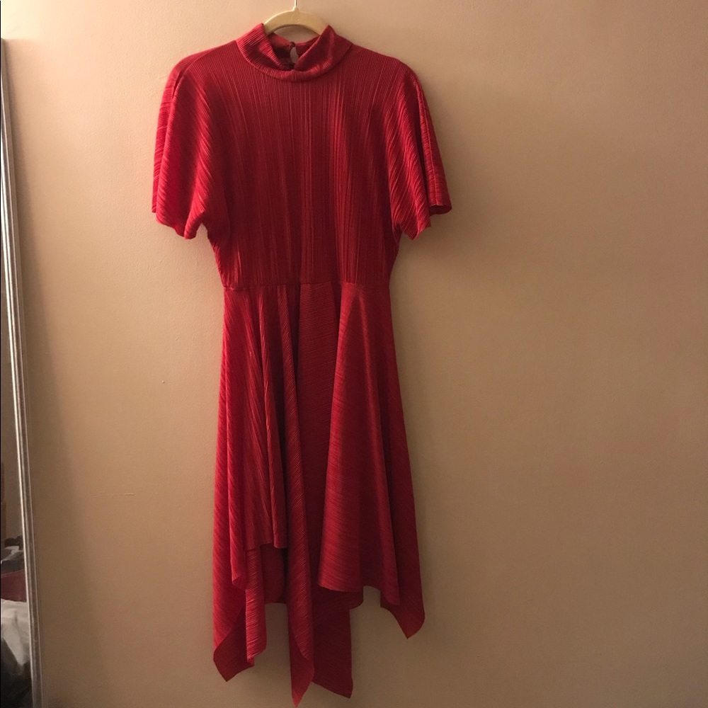 ASOS Red Backless Dress